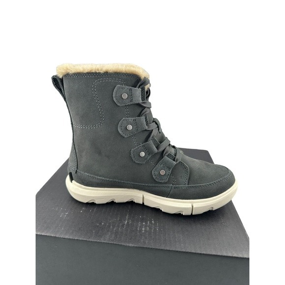 Sorel Women's Explorer Next Joan Waterproof Insulated Boot - Grill/Fawn NWB 6.5 - Picture 15 of 16